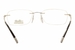 Silhouette Eyeglasses Finesse 4440 6060 Silver/23K Gold Plated Optical Frame