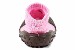 Skidders Girl's Skidproof Sneakers Bright Eyed Monster Pink Shoes