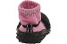 Skidders Infant Toddler Girl's Black/Pink T-Strap Sneakers Shoes