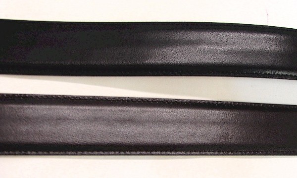  Giorgio Armani Leather Black/Brown Reversible Men's Belt Adjustable To Size 42 