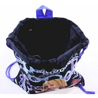  Hannah Montana Kids Black Backpack 