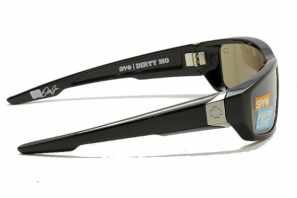  Spy Optics Dirty Mo Black Polarized Sunglasses 61mm 