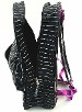 JONAS BROTHERS Black & White Striped Backpack School Bag