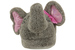 Stride Rite Toddler/Little Girl's Grey Elephant Fashion Light Up Slippers Shoes