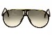 Carrera Champion/L CD3/YR Matte Black/Neon Yellow Fashion Pilot Sunglasses 62mm