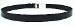 Giorgio Armani Leather Croc Design Black Men's Belt Adjustable Up To Size 42
