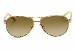 Ralph Lauren 4004 RA4004 101/13 Gold/Cream Pilot Sunglasses 59mm