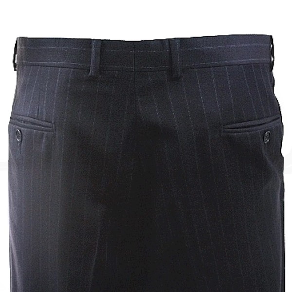  Gianfranco Ferrre Suit Men's 3-buttons Navy/Stripes Wool 1-Back Vent 