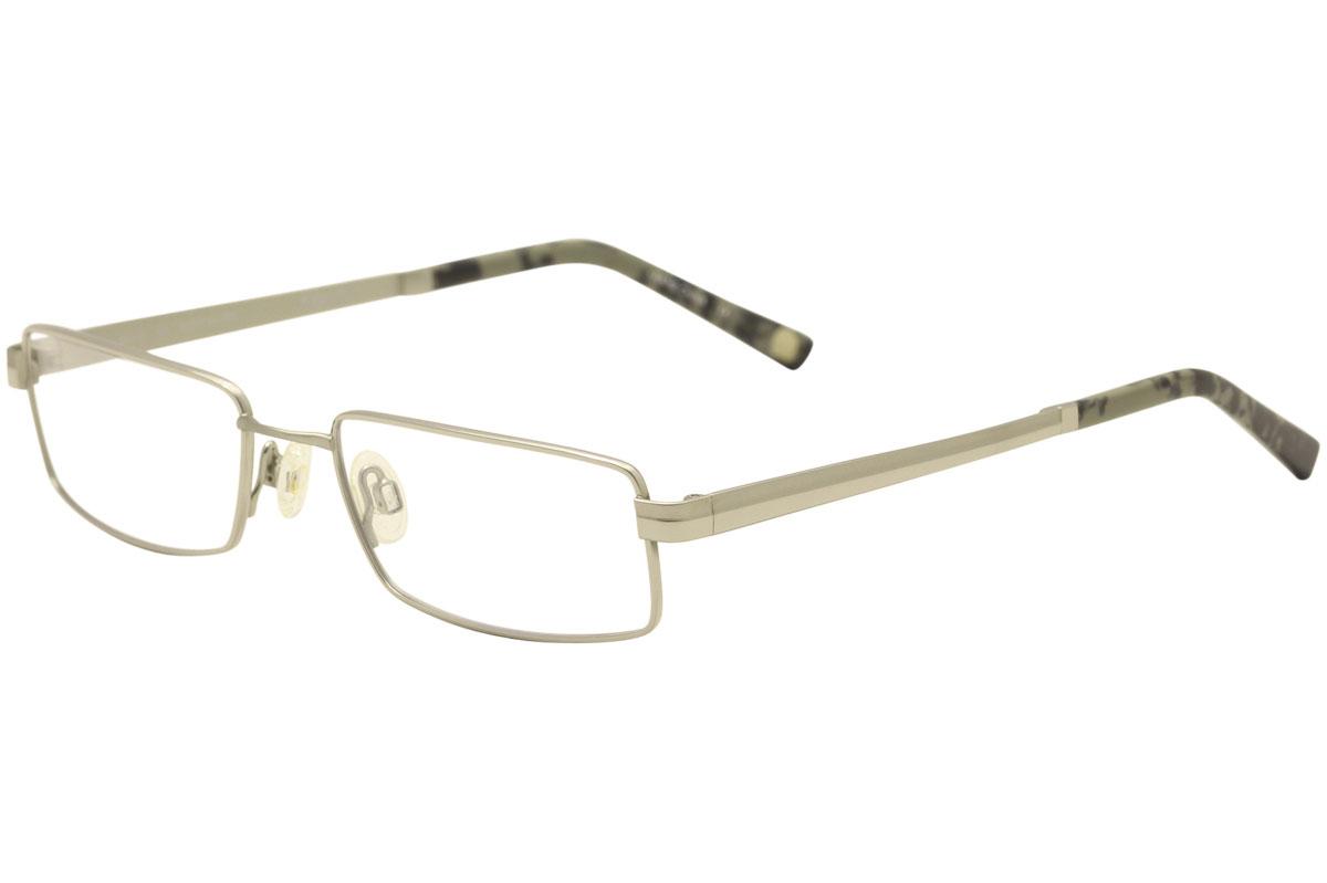 Flexon Men S Eyeglasses Form Memory Metal Titanium Full Rim Reading Glasses