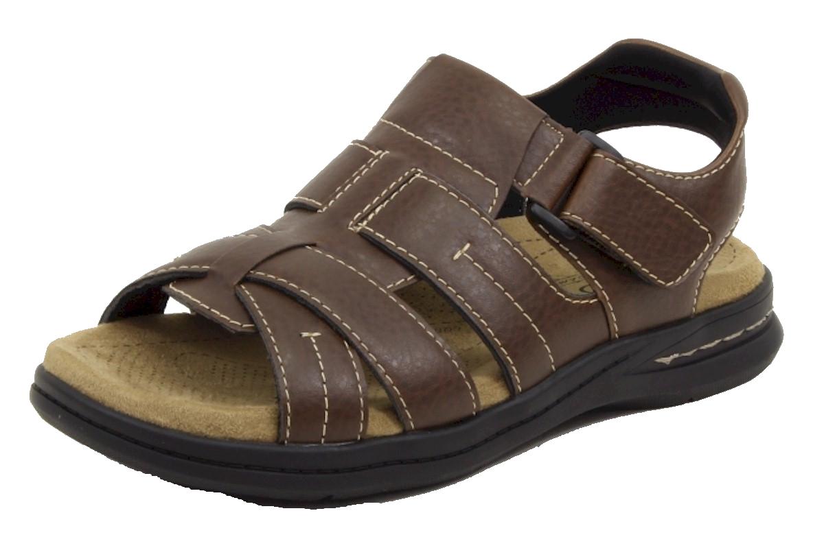 Izod Men's Thorne Memory Foam Fisherman Sandals Shoes