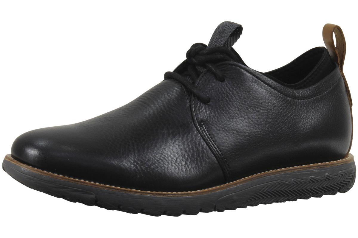 Hush Puppies Men's Performance Expert Oxfords Shoes - Black Leather - 10 D(M) US