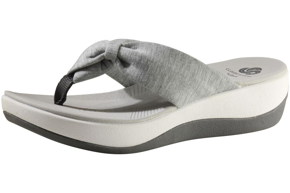 Clarks Cloudsteppers Women's Arla Glison Flip Flop Sandals Shoes - Grey - 6 B(M) US