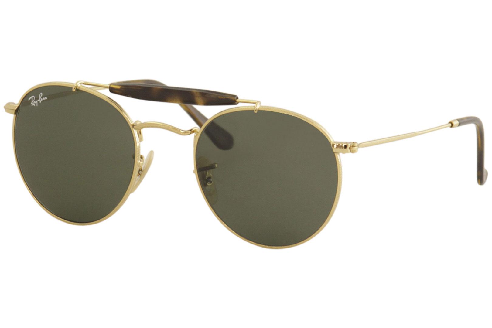 - Arista Gold Havana/Green   001 - Lens 50 Bridge 21 Temple 145mm -  Ray Ban