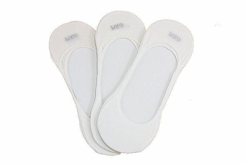 Polo Ralph Lauren Men's 3 Pack No Show Dress Liner Socks - White - Regular
