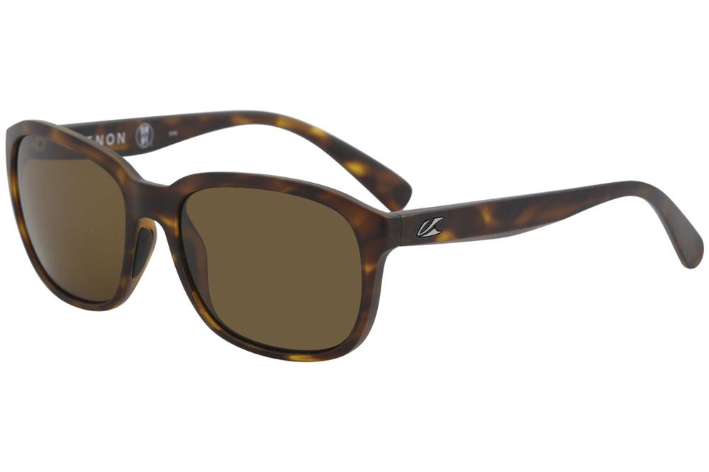 Kaenon Women's Sonoma 224 DRDRGN Polarized Fashion Square Sunglasses - Matte Tortoise/Polarized Brown   B12 - Lens 56 Bridge 17 B 44 Temple 138mm