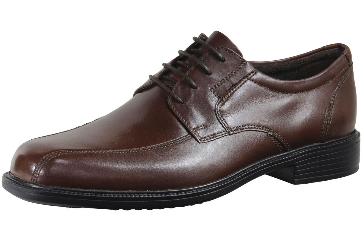 Clarks Bostonian Men's Bardwell Walk Oxfords Shoes - Brown Leather - 8.5 D(M) US