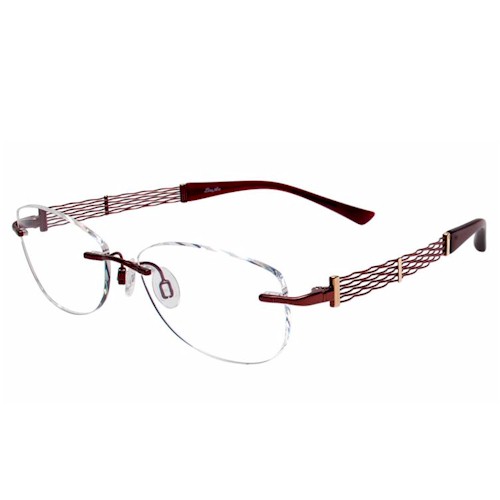 Charmant Line Art Eyeglasses Xl2040 Xl 2040 Rimless Optical Frame