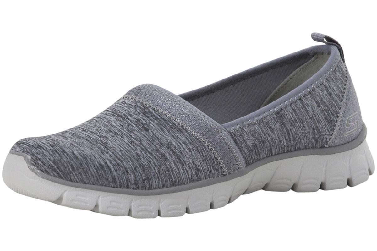 Skechers Women's EZ Flex 3.0 Swift Motion Memory Foam Loafers Shoes - Gray - 6 B(M) US