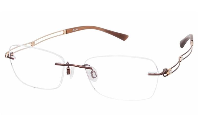 Charmant Line Art Eyeglasses Xl2050 Xl 2050 Rimless Optical Frames