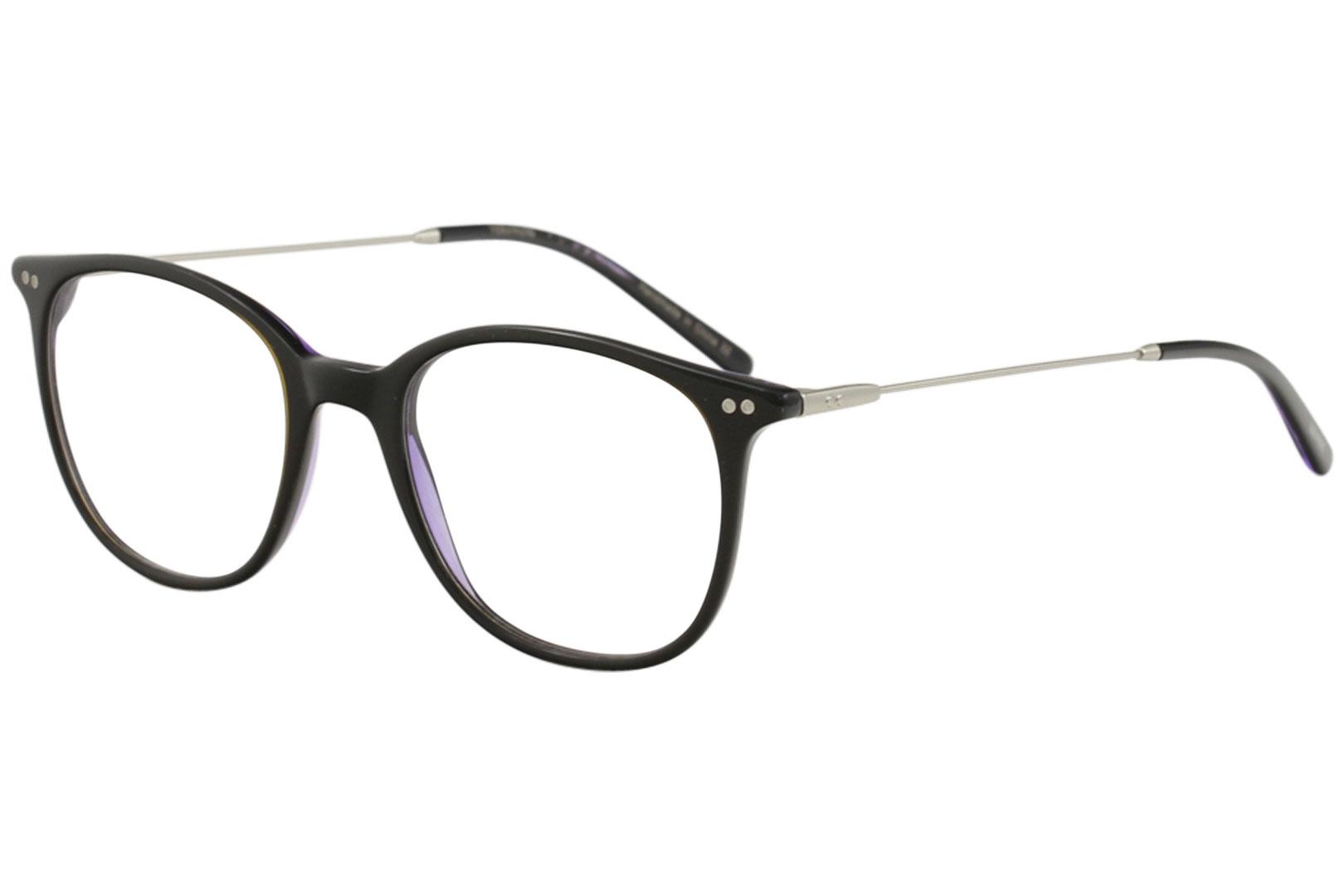 Vera Wang Eyeglasses V508 V/508 Full Rim Optical Frame - Black/Plum   BK - Lens 48 Bridge 19 Temple 140mm