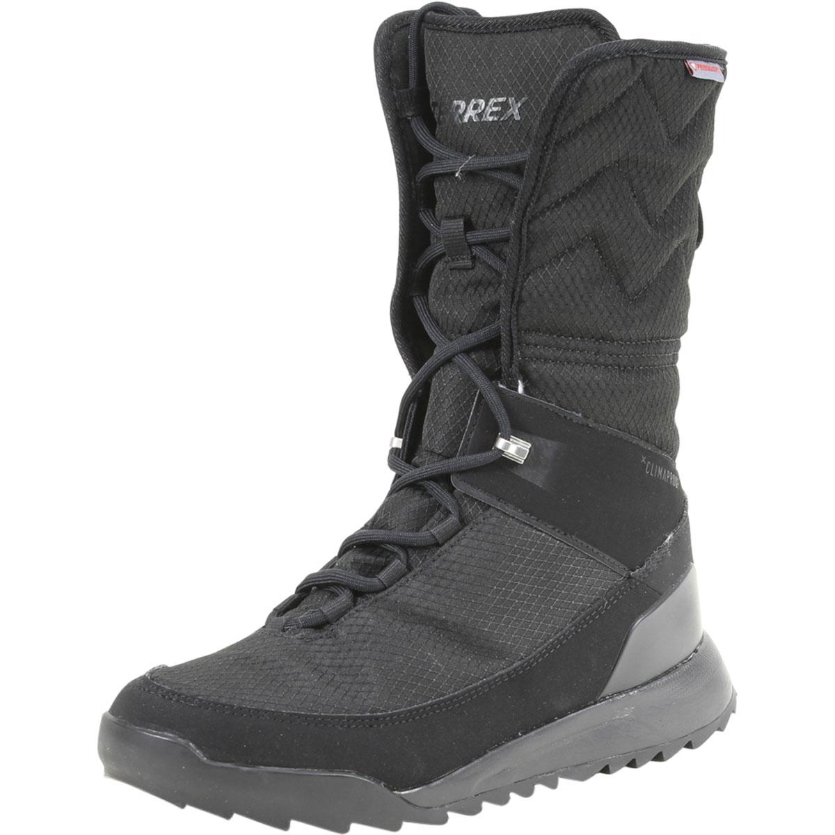 Adidas Women's Terrex Choleah High Climaproof Winter Boots Shoes - Black - 8 B(M) US