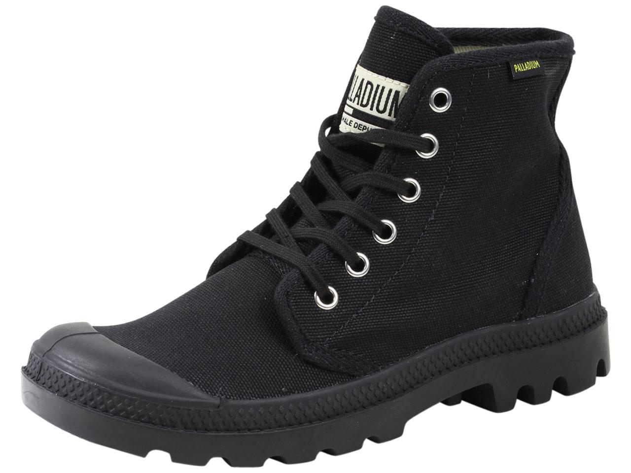 Palladium Men's Pampa Hi Originale Chukka Boots Shoes - Black - 8.5 D(M) US/10 B(M) US
