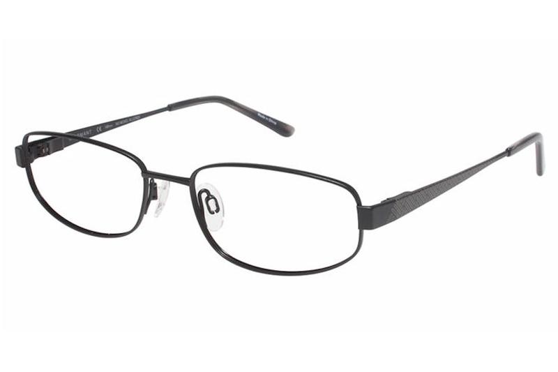 Charmant Eyeglasses Ti12070 Ti 12070 Black Full Rim Optical Frame