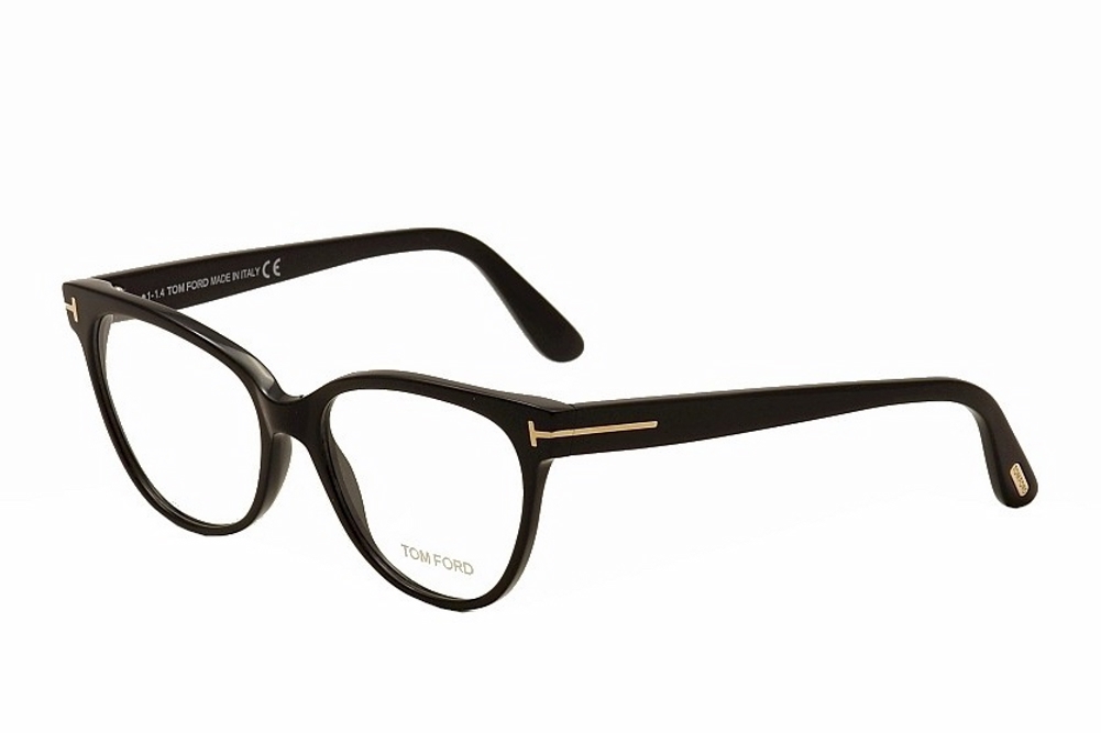 Women's Eyeglasses  TF/5291 Full Rim  Optical Frame - Black - Lens 55 Bridge 16 Temple 140mm - Tom Ford TF5291