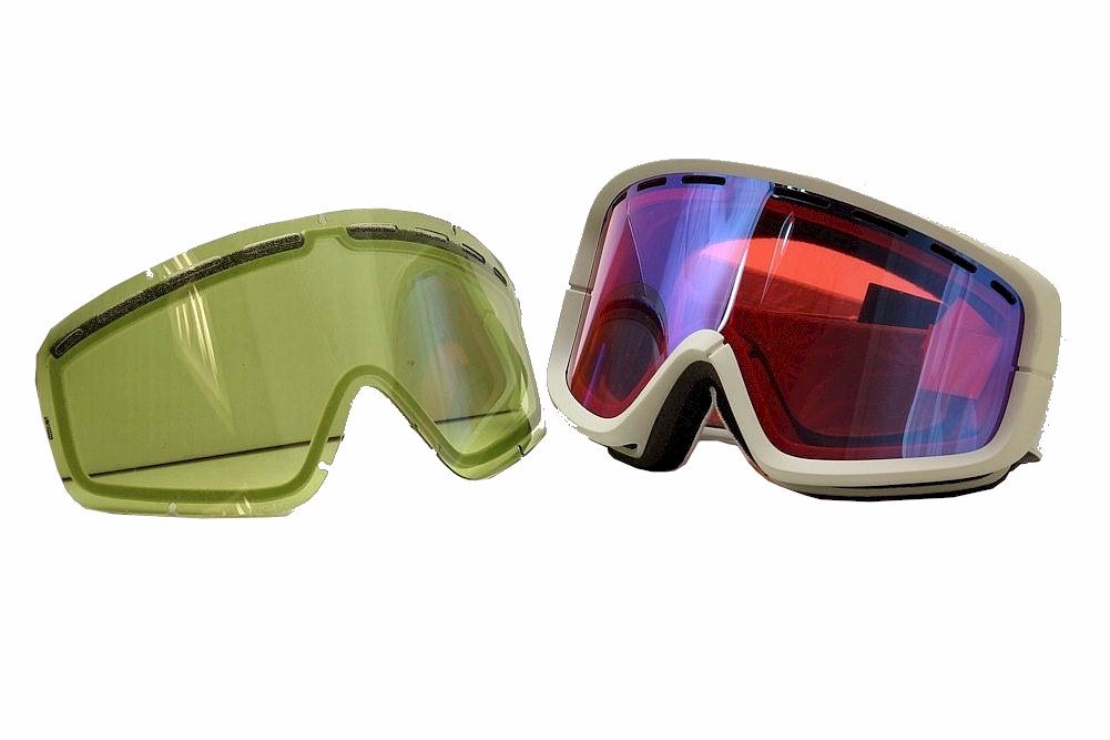 Electric EGB2 EG1013 Snow Goggles - White Tropic/Rose/Blue Chrome - One Size