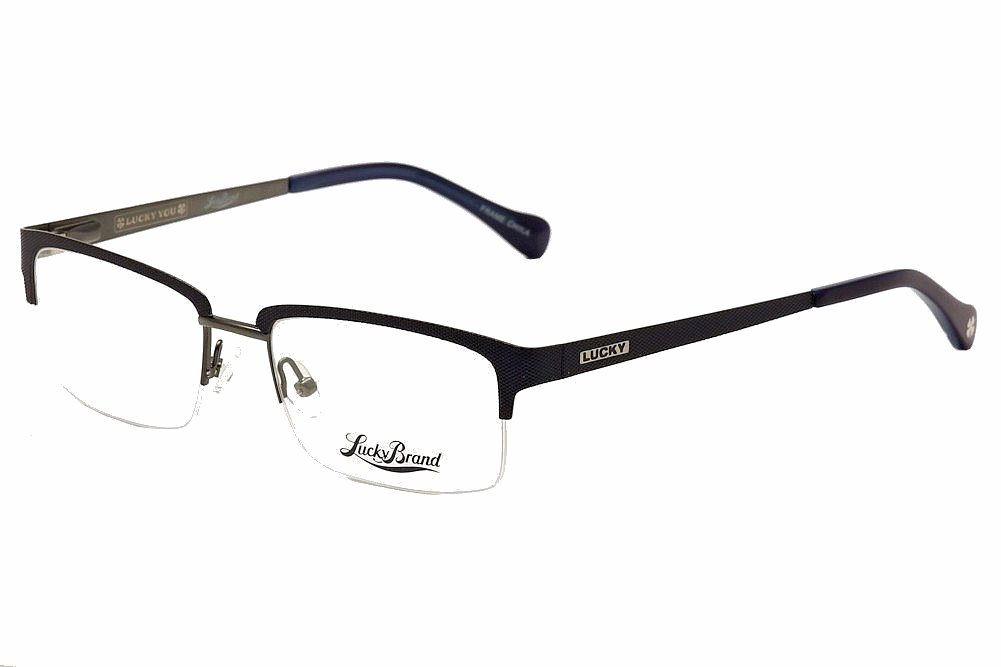 Lucky Brand Men S Eyeglasses Pipeline Black Full Rim Optical Frame