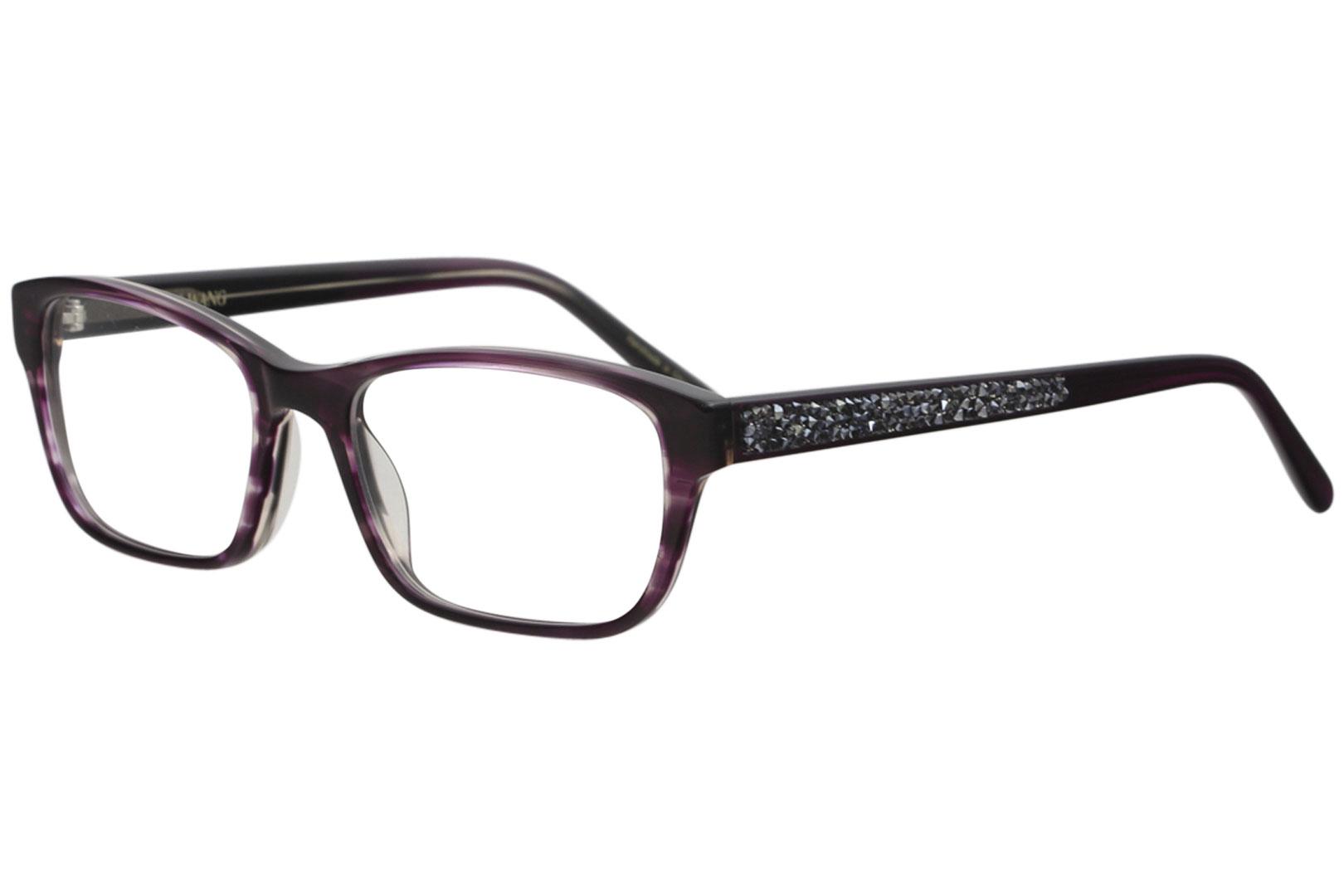 Vera Wang Eyeglasses Inga Full Rim Optical Frame - Amethyst   AY - Lens 51 Bridge 16 Temple 135mm