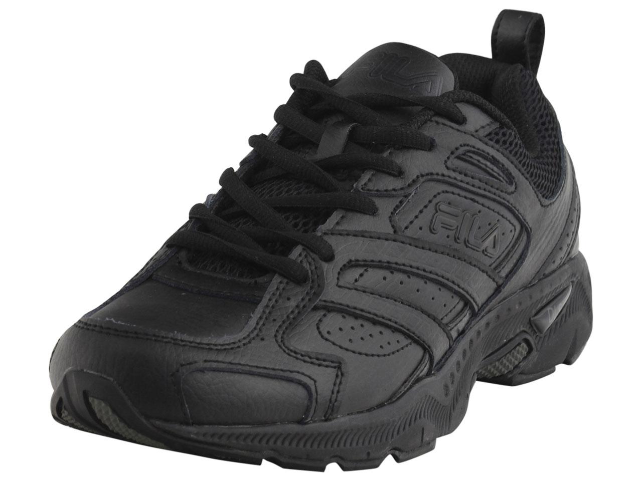 Fila Men's Capture Running Sneakers Shoes - Black - 8 D(M) US