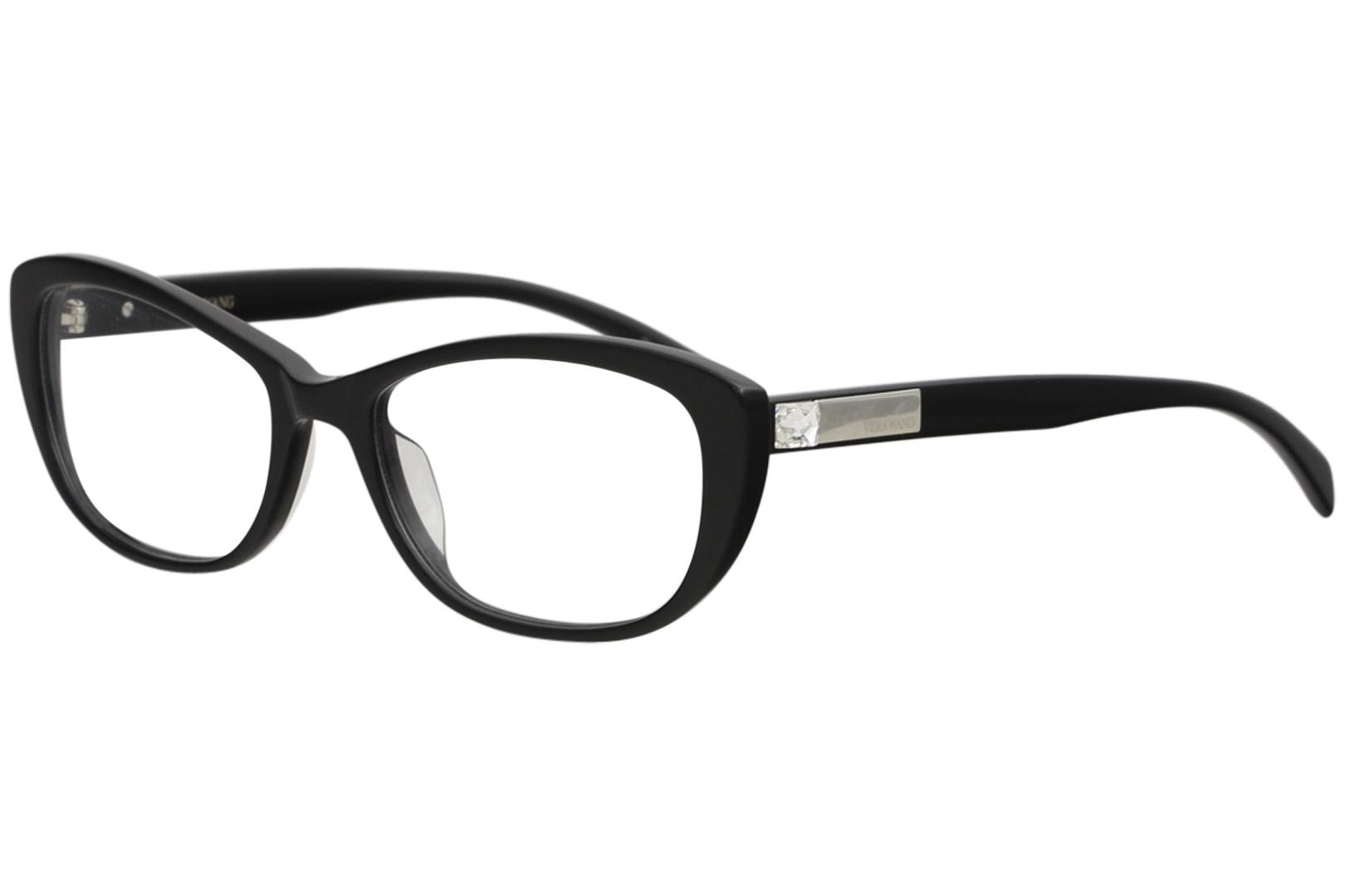 Women's Eyeglasses  Full Rim Optical Frame - Black   BK - Lens 54 Bridge 17 Temple 140mm - Vera Wang Gilia