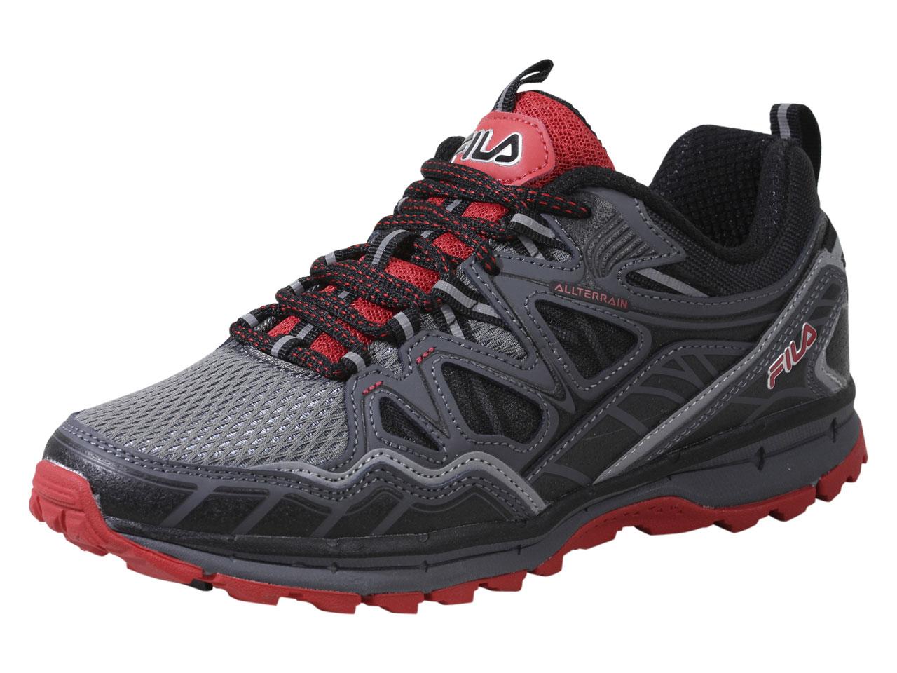 Fila Men's Memory TKO TR 5.0 Memory Foam Trail Running Sneakers Shoes - Grey - 9 D(M) US