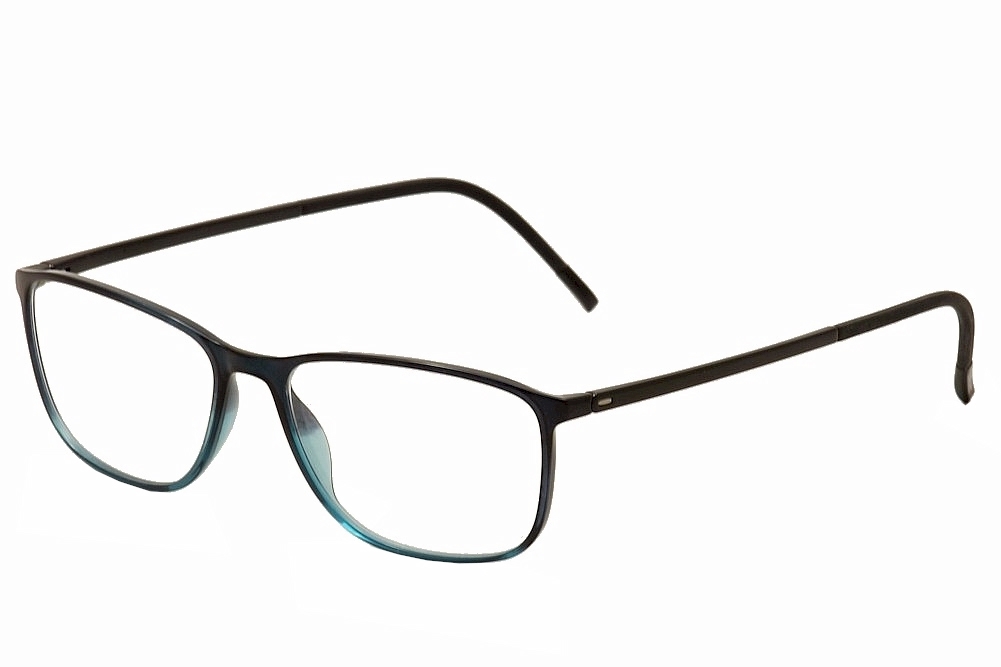 Silhouette Eyeglasses SPX Illusion Full Rim 2888 Optical Frame - Blue - Lens 53 Bridge 15 Temple 145mm