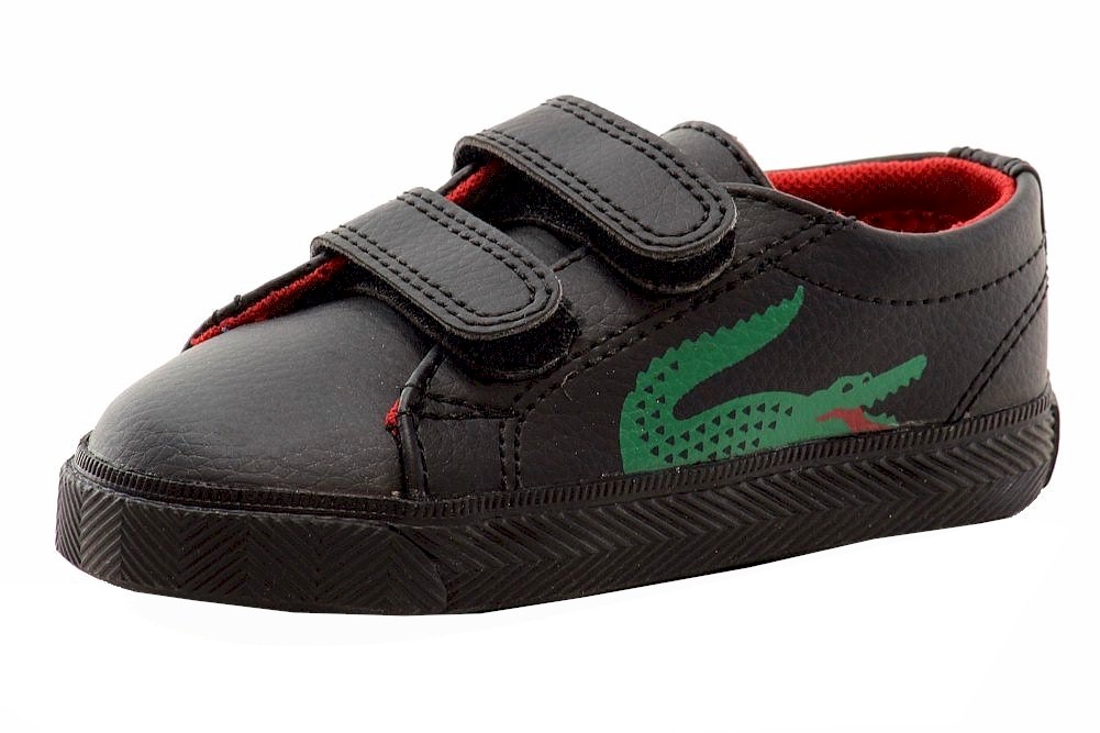 Lacoste Toddler Boy's Marcel CLC Fashion Sneakers Shoes - Black - 4   Toddler