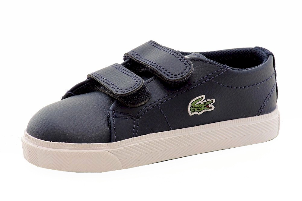 Lacoste Toddler Boy's Marcel LCR Fashion Sneakers Shoes - Blue - 4   Toddler