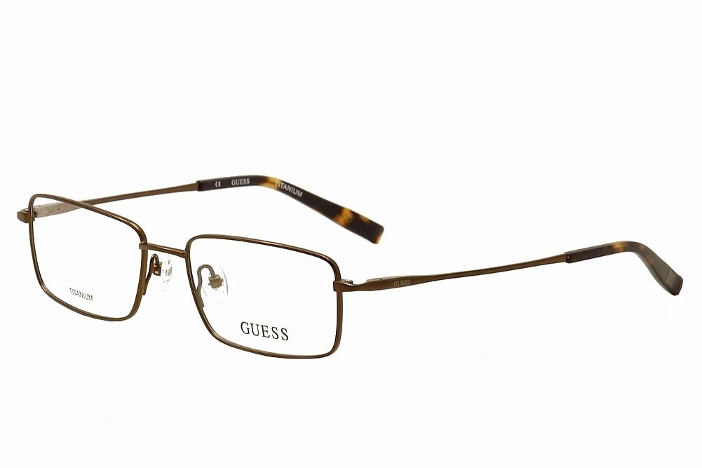 Guess Men S Eyeglasses Gu1855 Gu 1855 Titanium Full Rim Optical Frame
