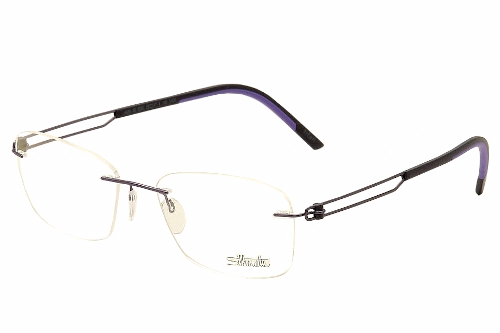 Silhouette Eyeglasses Titan Profile Chassis 5406 Optical Frame