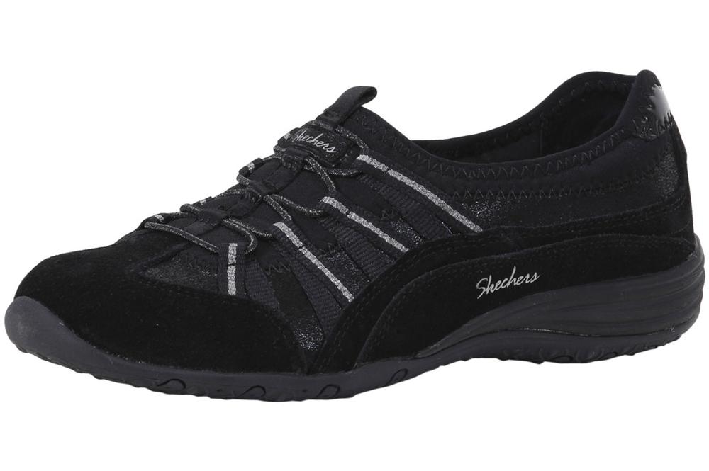 Skechers Women's Unity Beaming Memory Foam Sneakers Shoes - Black - 6.5 B(M) US