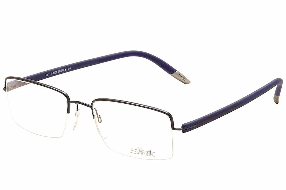 Silhouette Men S Eyeglasses Spx Signia Nylor 5419 Half Rim Optical Frame