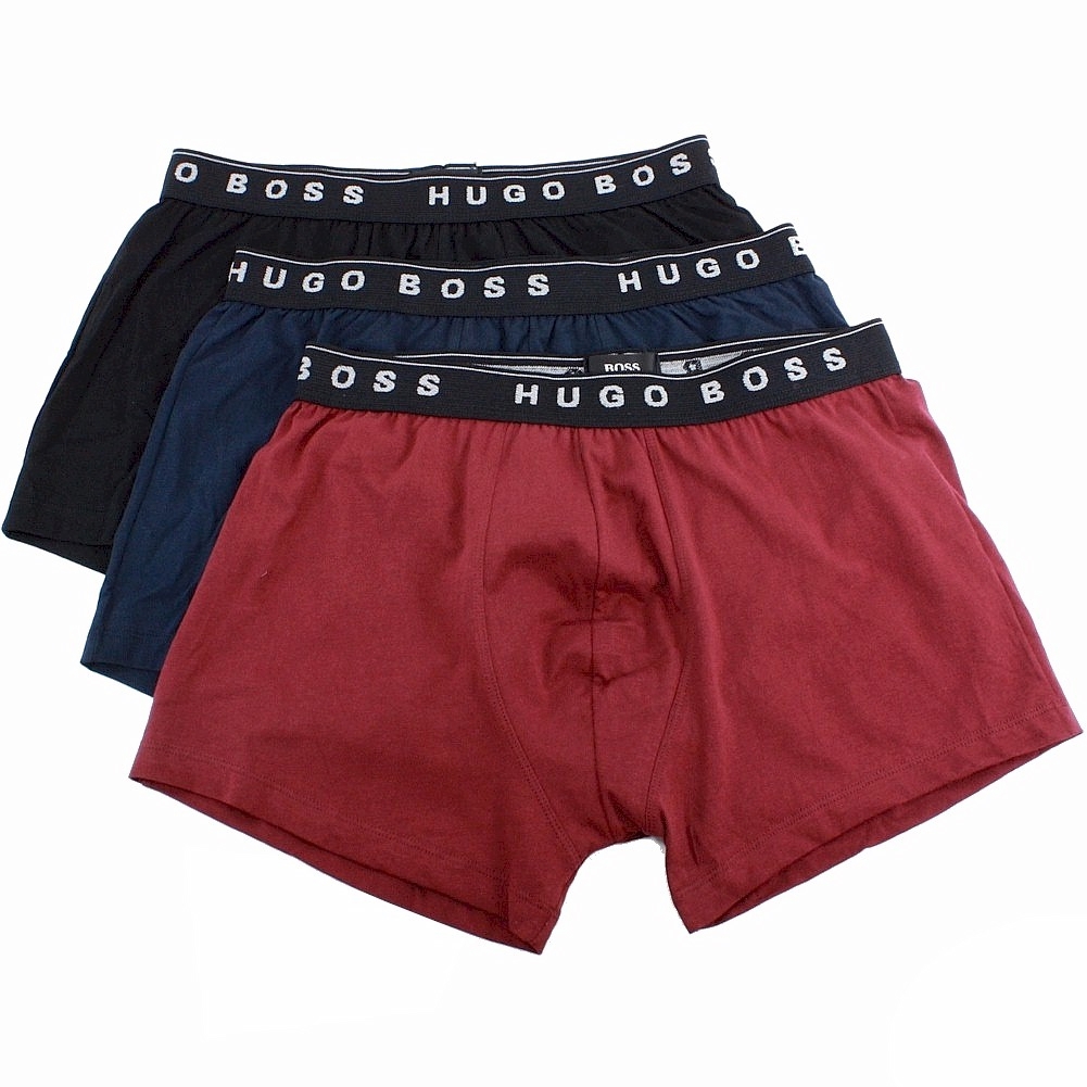 Hugo Boss Men's 3 Pc Boxer 3P US SP Cotton Boxer Trunk Underwear - Multi - X Large -  Boxer 3P US SP; 50271773