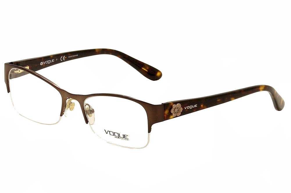 Vogue Women S Eyeglasses Vo3974 Vo 3974 Half Rim Optical Frame