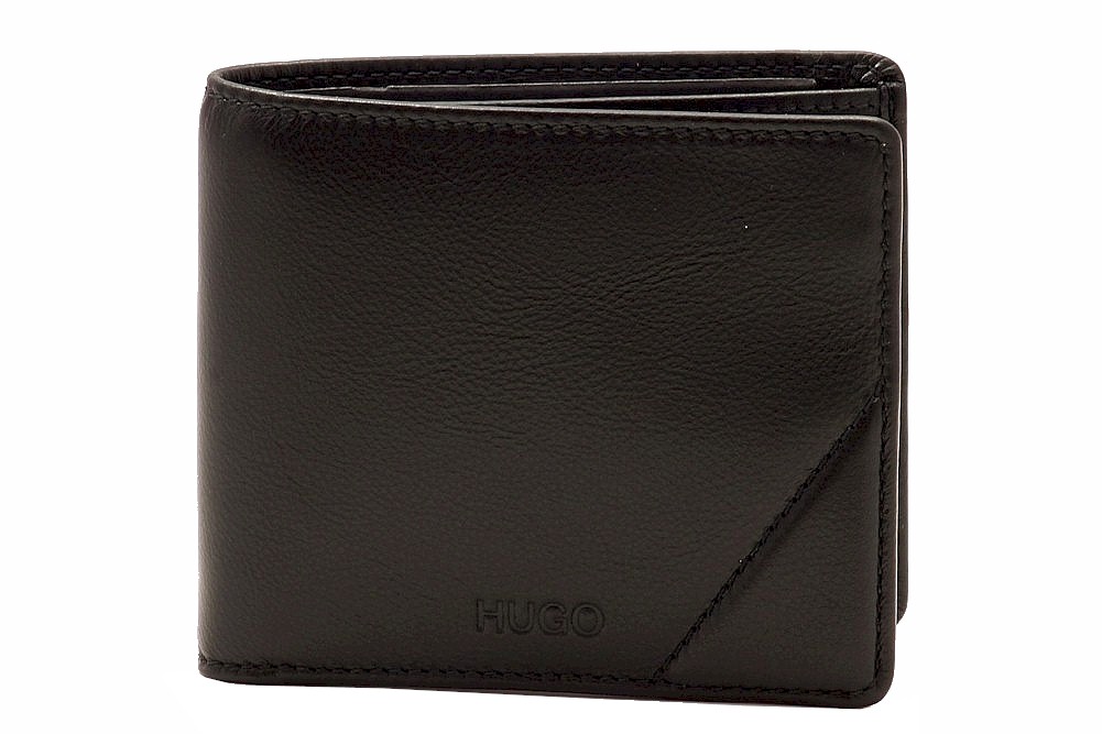 Hugo Boss Men S Sunio Leather Bi Fold Wallet