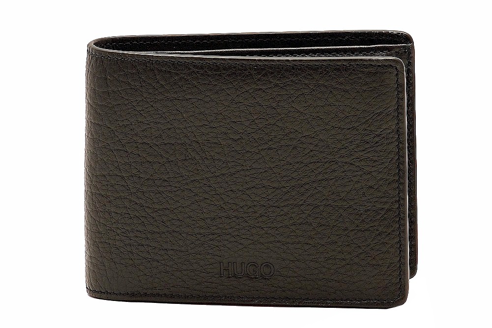 Hugo Boss Men S Egort Leather Bi Fold Wallet