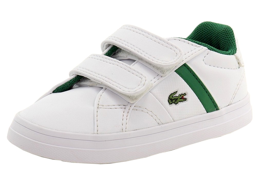 Lacoste Toddler Boy's Fairlead 116 Fashion Sneakers Shoes - White - 6   Toddler