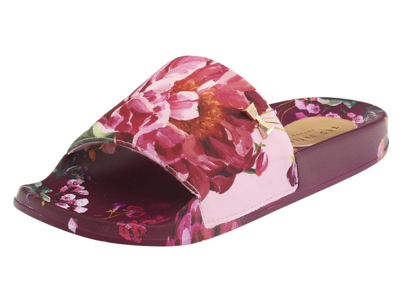 Ted Baker Women's Qarla Slides Sandals Shoes - Purple - 7 B(M) US