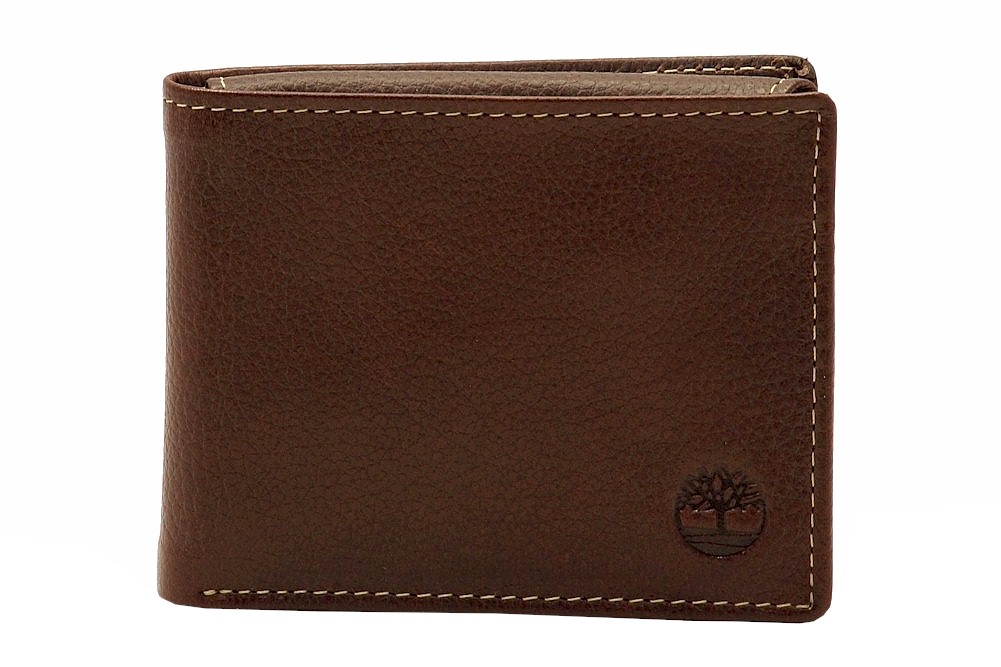 Timberland Men S Leather Passcase Bi Fold Wallet