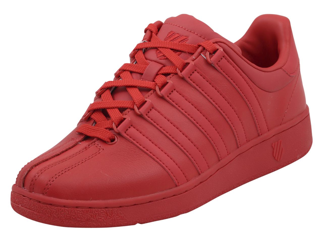 K Swiss Men's Classic VN Sneakers Shoes - Red - 11.5 D(M) US -  K-Swiss