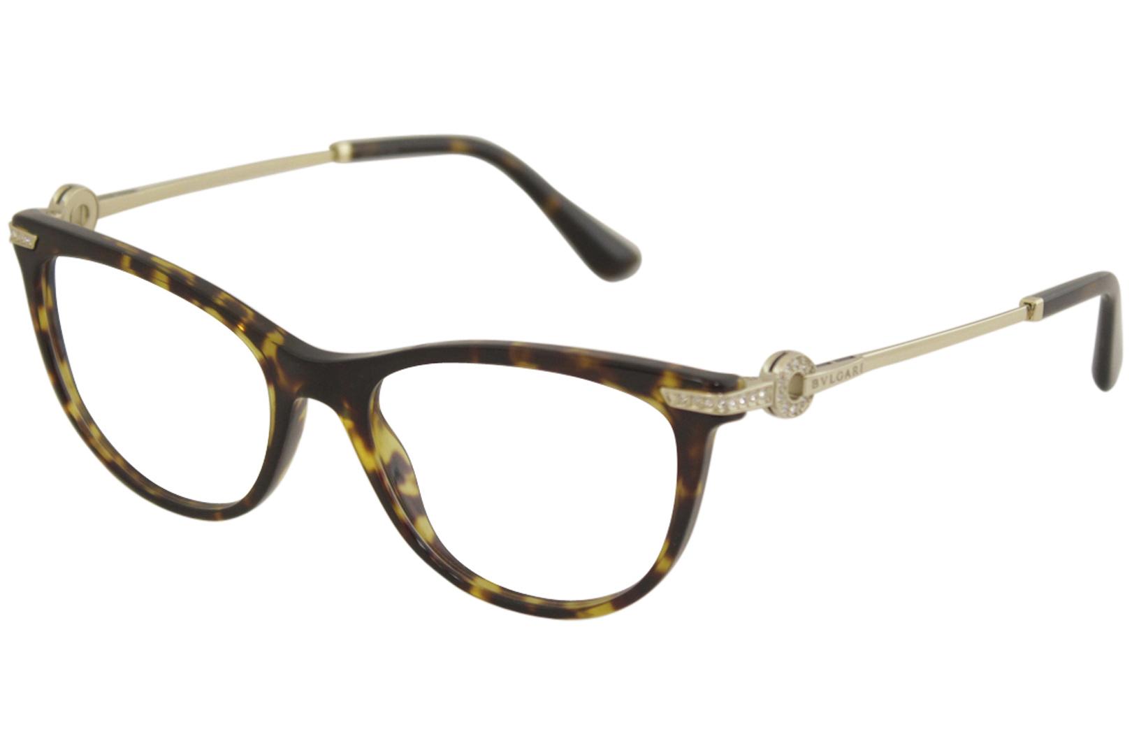 - Brown - Lens 52 Bridge 17 B 39.2 ED 57.2 Temple 140mm -  Bvlgari